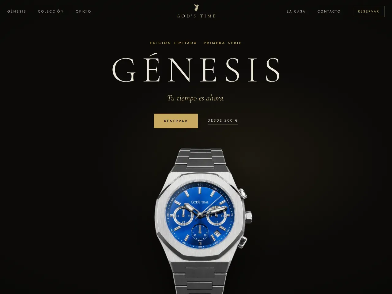 Génesis — God's Time